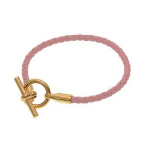 Hermes Glenan Rose Sakura Rose Gold Bracelet Accessories 0134